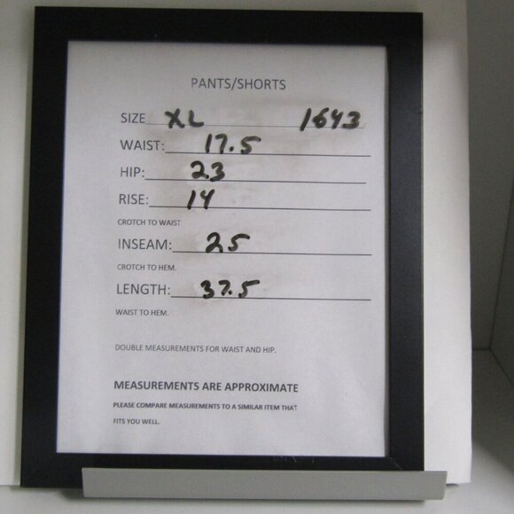 C&C CALIFORNIA XL 100% Linen Tropical Floral Wide Leg Crop Pants Beach Boho - Picture 9 of 9